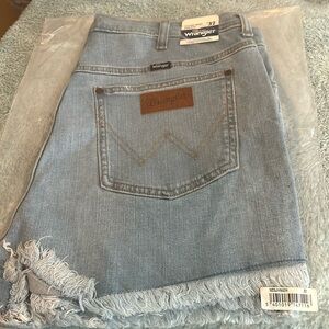Wrangler Festival Denim Shorts-New with Tags